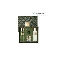 (선물SET)(15+10%쿠폰+쇼핑백+사은품) 김정문알로에 큐어 피토 그린 골드에디션 세트